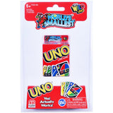 UNO mini card game compact travel size - British product