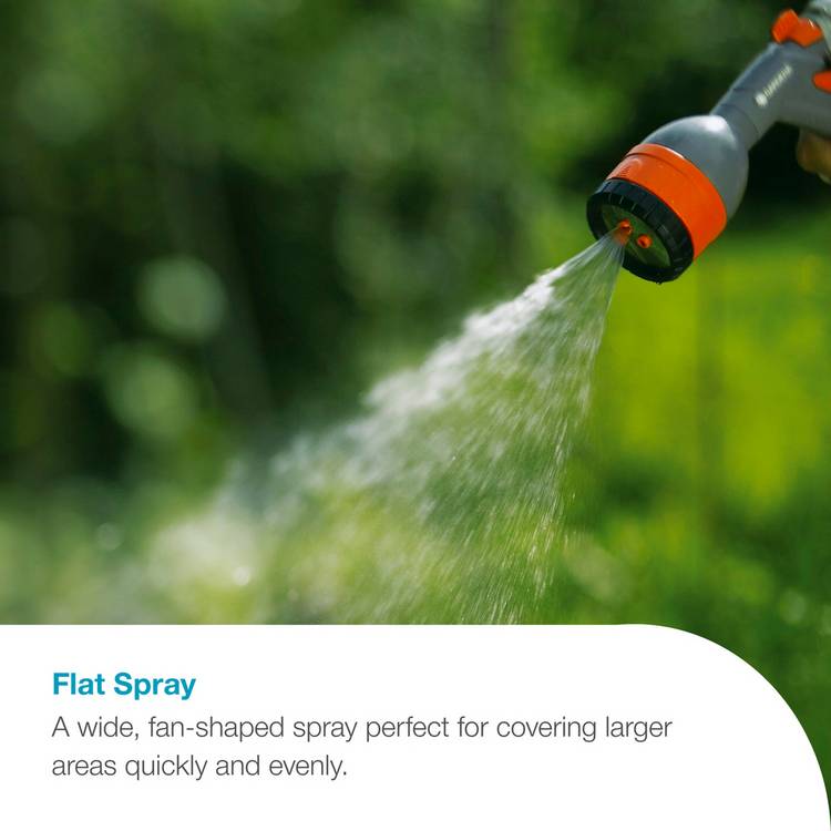 Gardena Basic Multi Spray Gun Set with four spray patterns, imported from the UK
