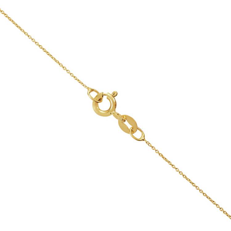 Revere gold heart-shaped ruby pendant 45cm, imported from the UK