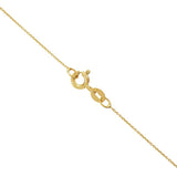 Revere gold heart-shaped ruby pendant 45cm, imported from the UK