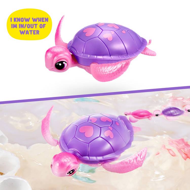 Pets Alive Mommy Turtle Surprise hatching toy, UK version