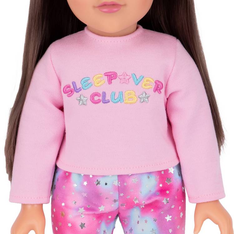 DesignAfriend 18 inch Sofie Sleepover Doll - British product