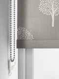 Emily Bond roller blind Pebble Yew Tree - British product