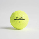 Decathlon Distance 100 golf balls x12 yellow, UK version