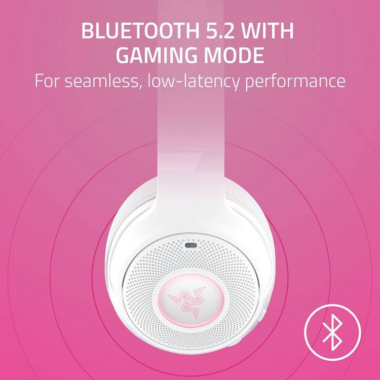Razer Kraken Kitty V2 wireless headset white, UK version