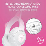 Razer Kraken Kitty V2 wireless headset white, UK version