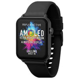 Argos Reflex Active Series 30 Amoled Black Strap Smart Watch- Buy online at McGrocer