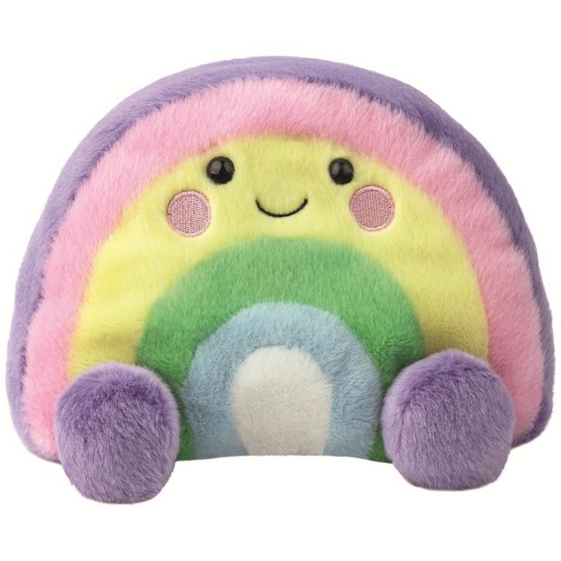 Aurora Cuddle Pals Vivi Rainbow soft toy 8 inch (British brand)