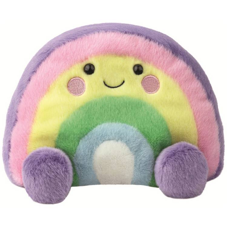 Aurora Cuddle Pals Vivi Rainbow soft toy 8 inch (British brand)