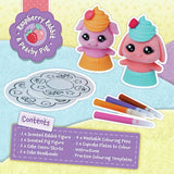 Fuzzikins Peachy Piggy Baby Cakes craft kit (British brand)