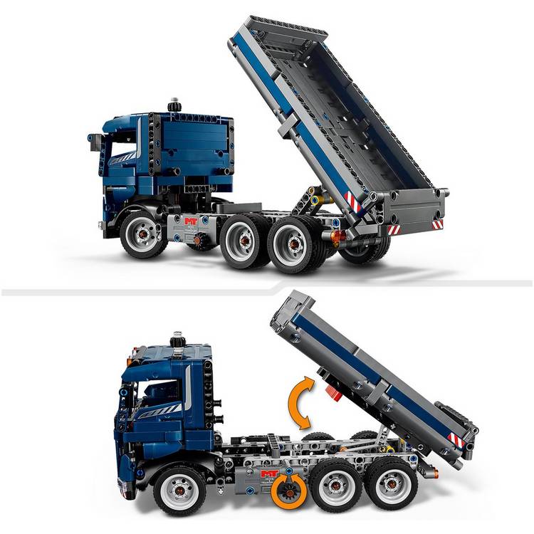 LEGO Technic Tipping Dump Truck 42203 construction toy, UK version
