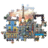 Clementoni Streets of Paris jigsaw puzzle 1000 pieces - British product