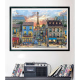 Clementoni Streets of Paris jigsaw puzzle 1000 pieces - British product