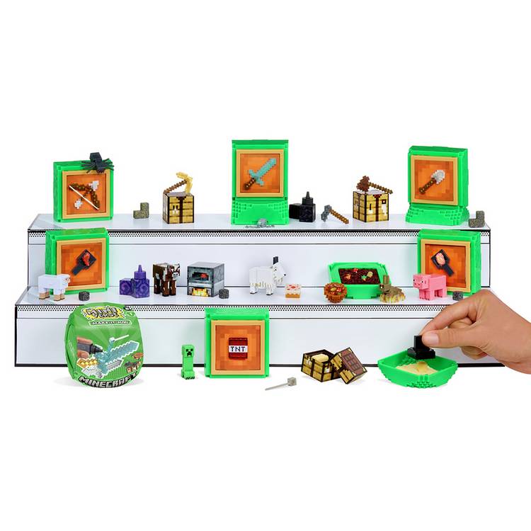 MGA Miniverse Minecraft craft capsule 7.8cm - British product