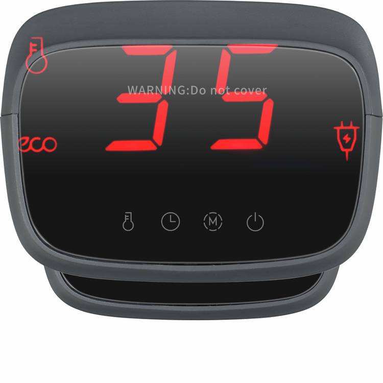 Bush 2kW digital ceramic fan heater, imported from the UK