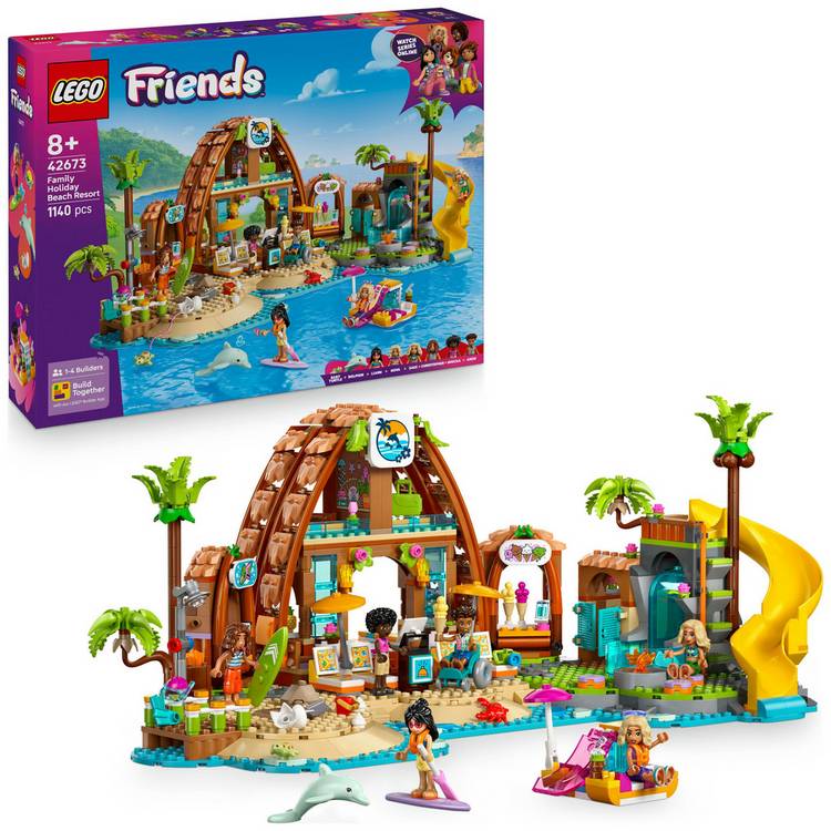LEGO Friends Beach Resort set 1140 pieces, imported from the UK