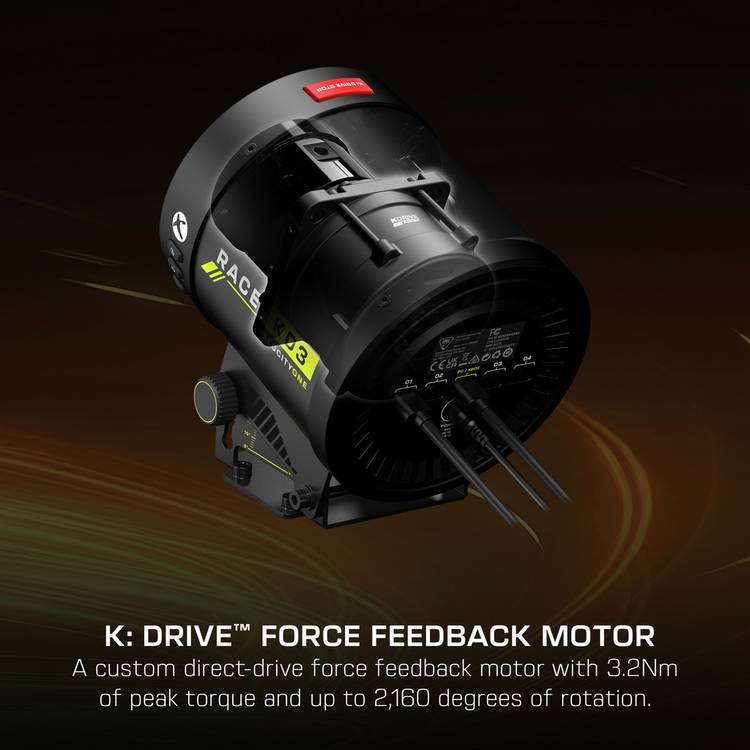 Turtle Beach VelocityOne Race KD3 racing wheel (British brand)