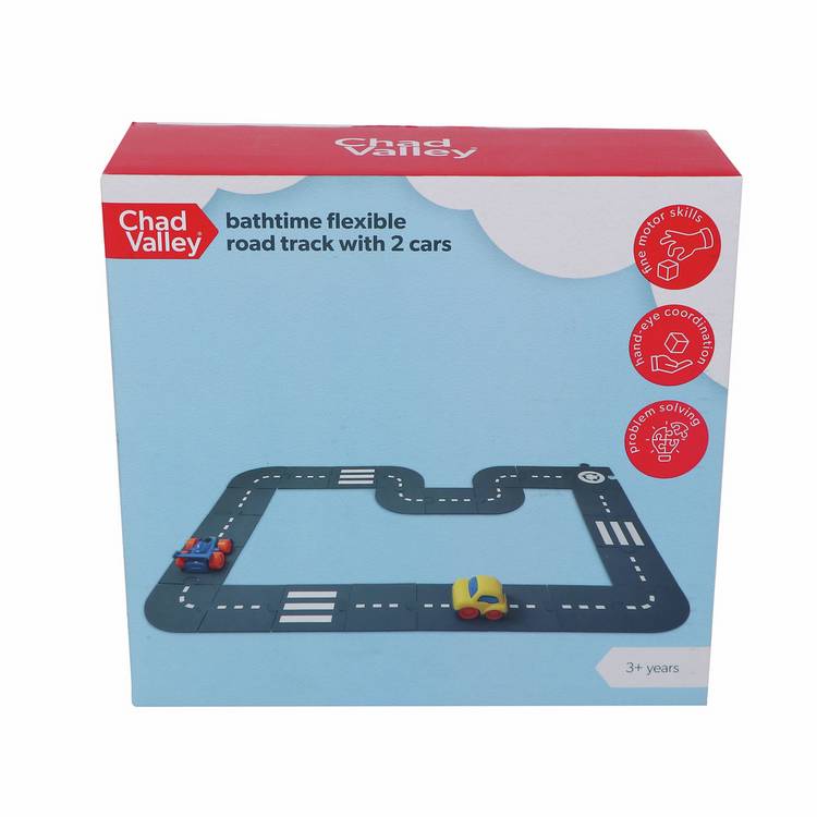 Chad Valley waterproof bath road track toy, imported from the UK