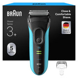 Braun Series 3+ electric shaver 3040S (British brand)