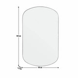 Habitat black pill wall mirror 100x60cm (British brand)