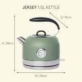 Haden Jersey Kettle 1.5 litre (British brand)