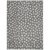 Homemaker spot grey cut pile rug 120x160cm - British product
