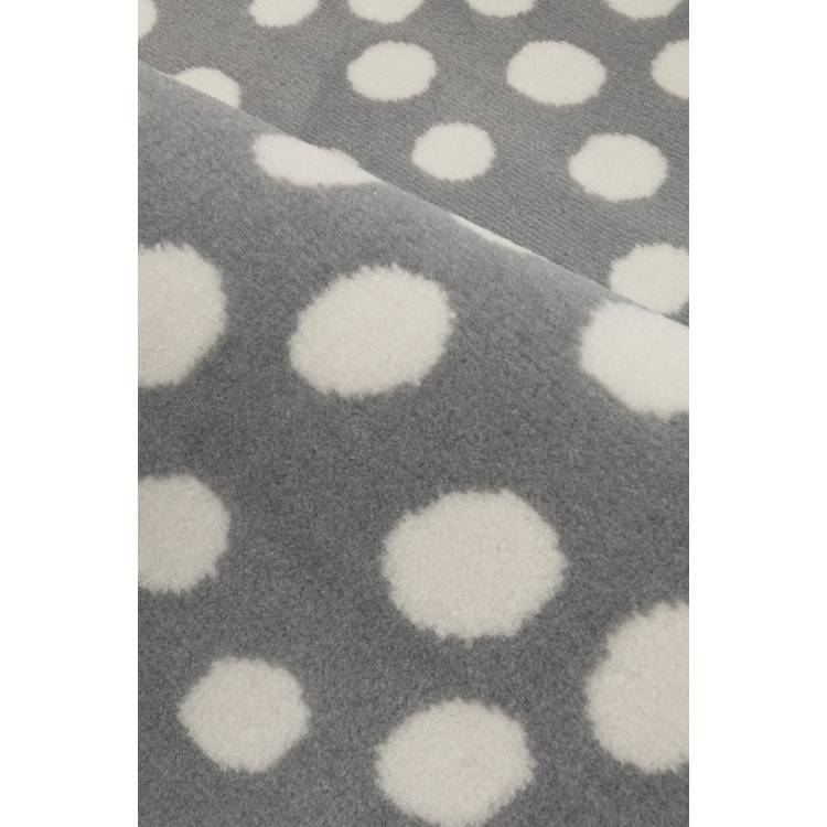 Homemaker spot grey cut pile rug 120x160cm - British product
