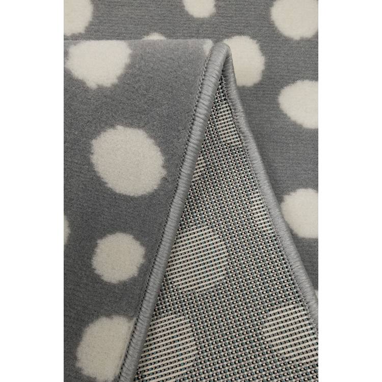 Homemaker spot grey cut pile rug 120x160cm - British product