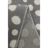 Homemaker spot grey cut pile rug 120x160cm - British product
