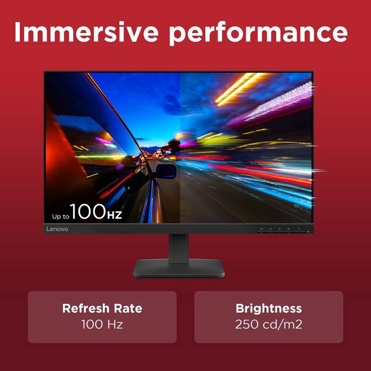 Lenovo L24-4e monitor 23.8in, UK version