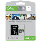 Argos PNY Elite Class 10 UHS microSD Memory Card 64GB- Buy online at McGrocer