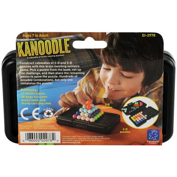Educational Insights Kanoodle puzzle 14 pieces, imported from the UK