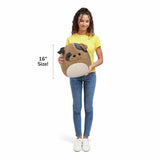 Squishmallows Loafer bulldog plush 16 inch, imported from the UK