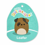 Squishmallows Loafer bulldog plush 16 inch, imported from the UK