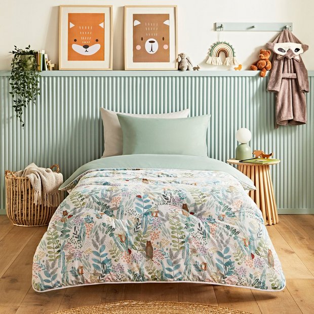 Night Lark Junior Woods duvet set Single, imported from the UK