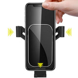 Proporta universal air vent car phone holder black, UK version