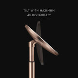Simplehuman rose gold sensor mirror (British brand)