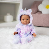 My First Tiny Treasures unicorn 36cm doll outfit - British product