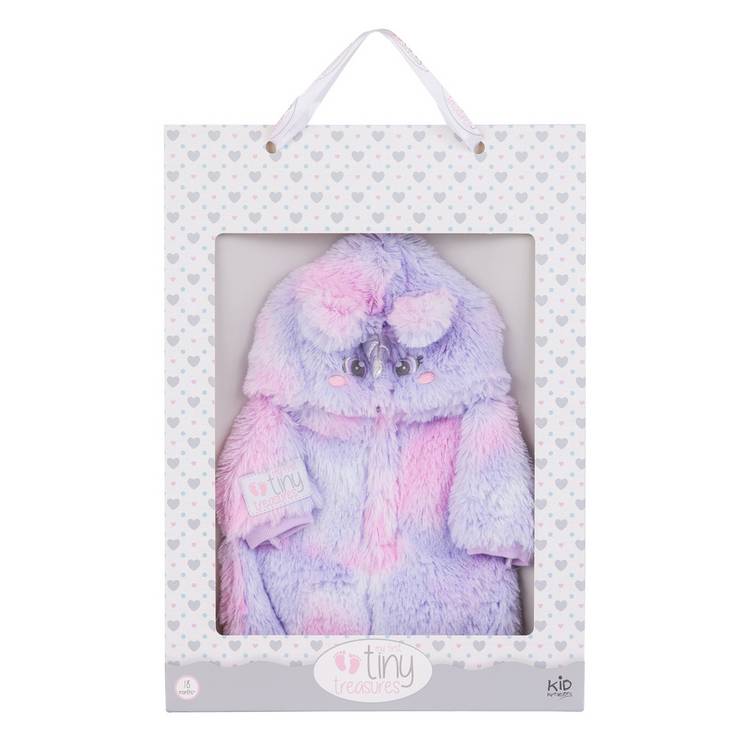 My First Tiny Treasures unicorn 36cm doll outfit - British product