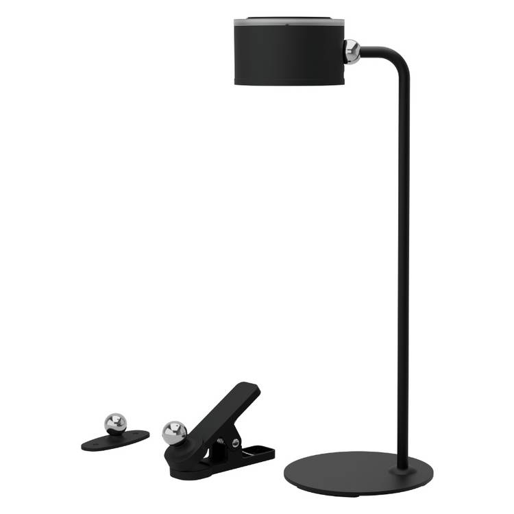 Xtralite Geo magnetic LED table lamp black (British brand)