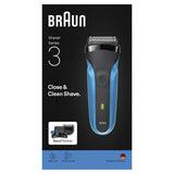 Braun electric shaver Series 3 310BT, UK version