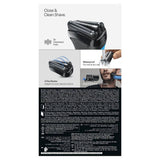 Braun electric shaver Series 3 310BT, UK version