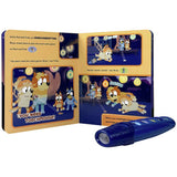 Bluey interactive book and flashlight set (British brand)