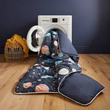 Night Lark space adventure duvet set single, imported from the UK