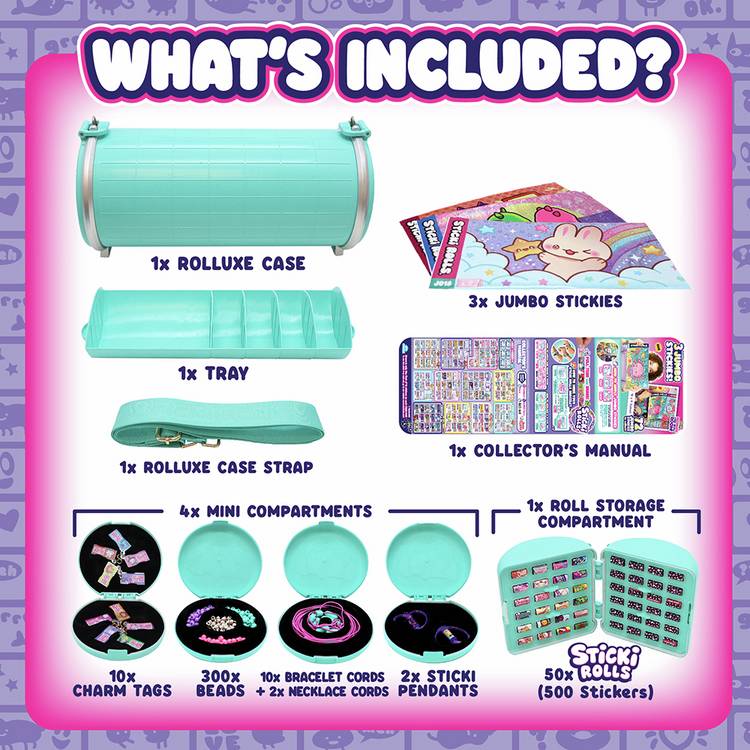 Sticki Rolls Studio Rolluxe craft kit, UK version