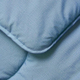 Night Lark twilight linen print duvet single 4.5 tog - British product