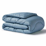 Night Lark twilight linen print duvet single 4.5 tog - British product