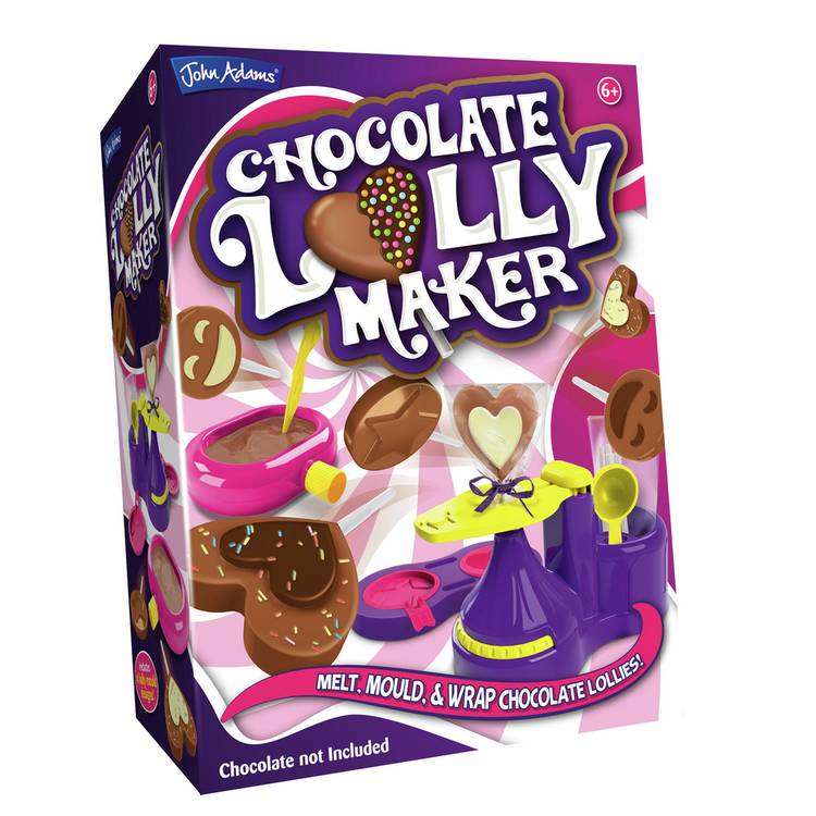 John Adams chocolate lolly maker kit, UK version