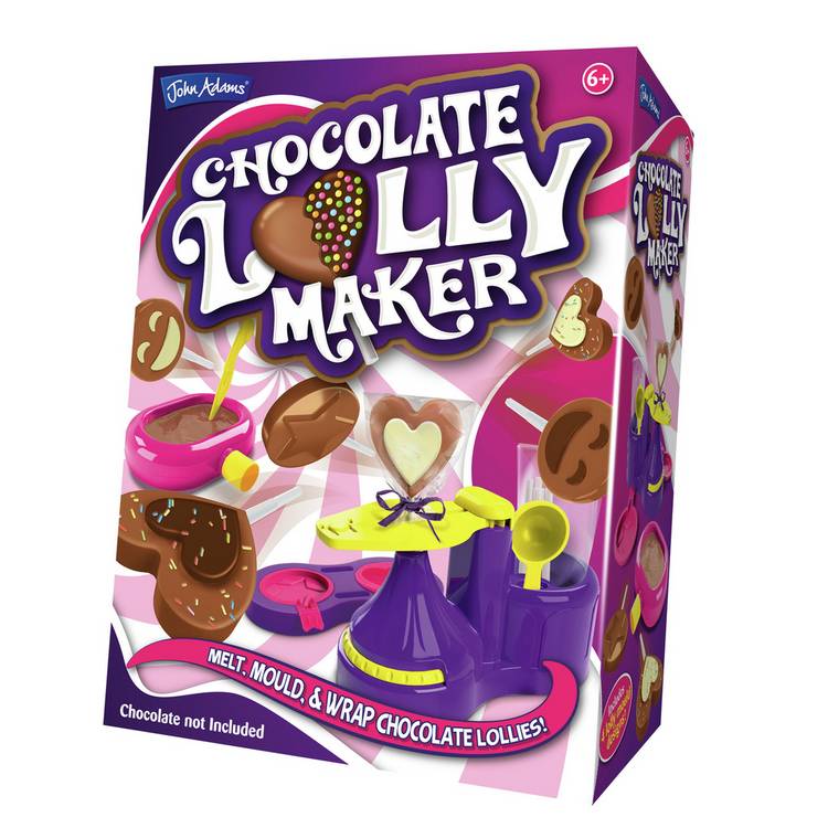 John Adams chocolate lolly maker kit, UK version