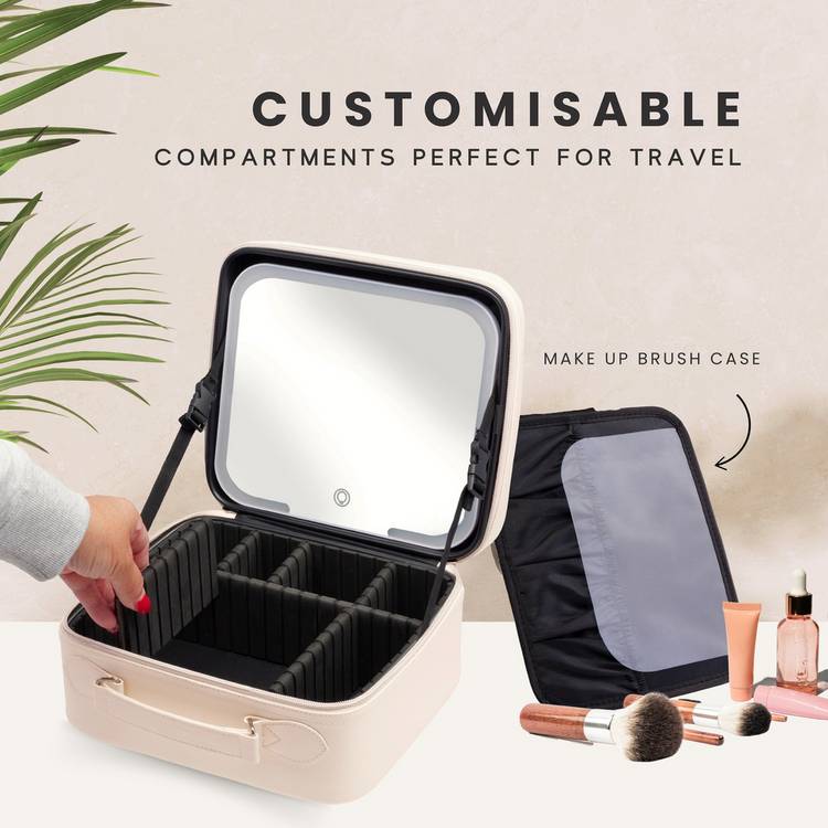 SENSSE Glow Up Vanity Case faux leather - British product